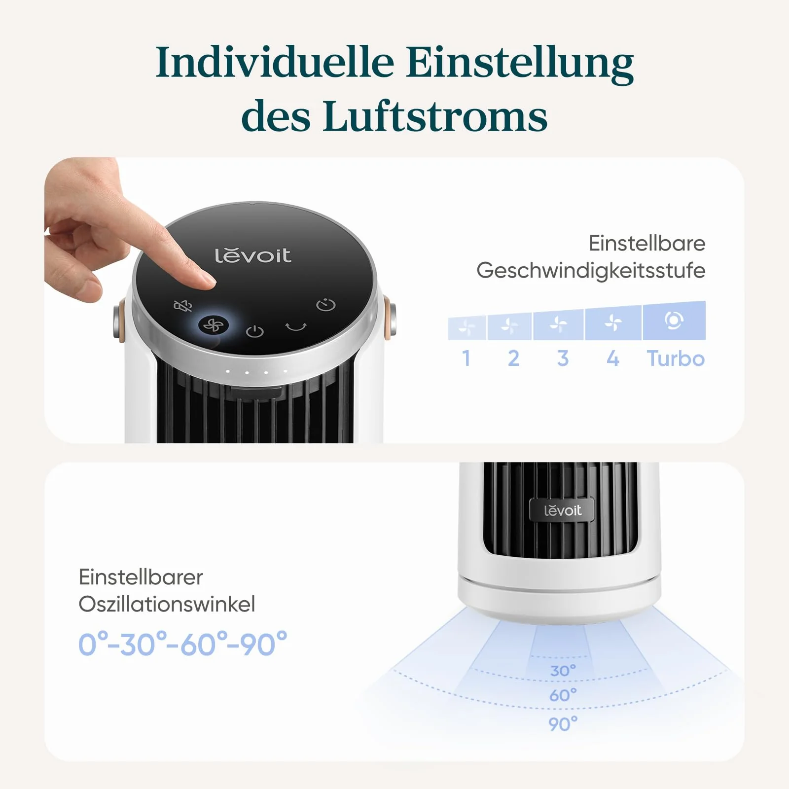 Levoit Windi Mini Tischventilator für Schreibtisch & Nachttisch - Image 7